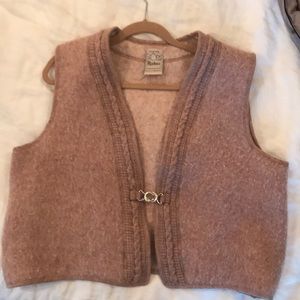 Vintage Marboré Wool Vest